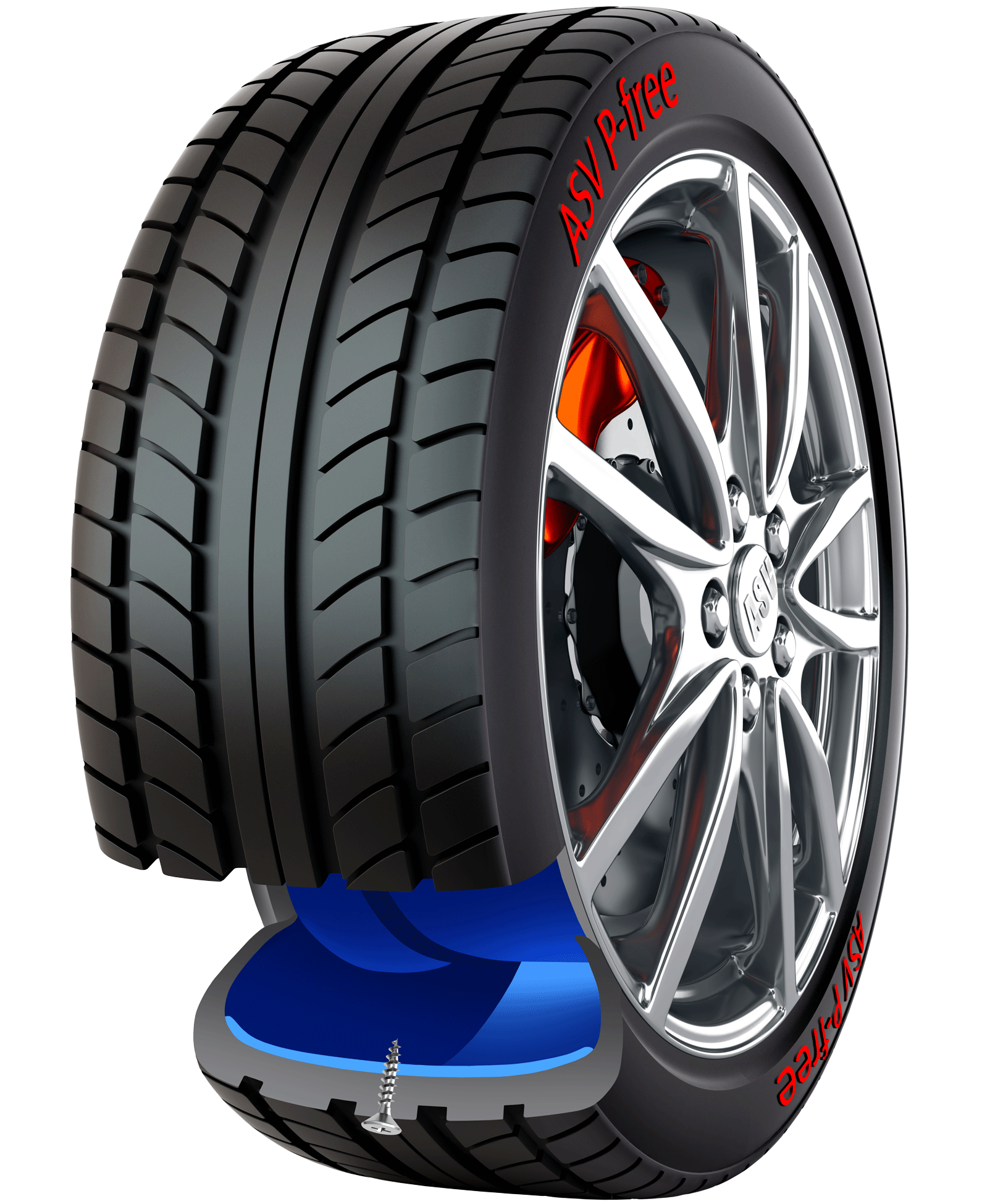 innovation-1 ASV P-Free Safety First Tyre Technology 